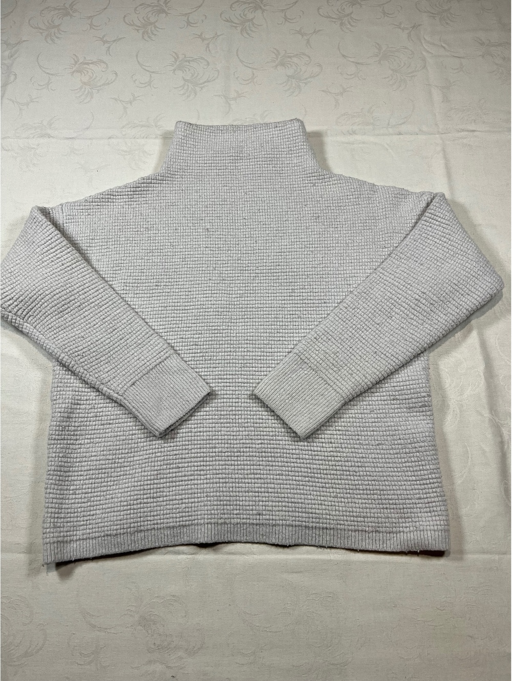 Womans Madewell Gray Knit Turtleneck Sweater Size Medium